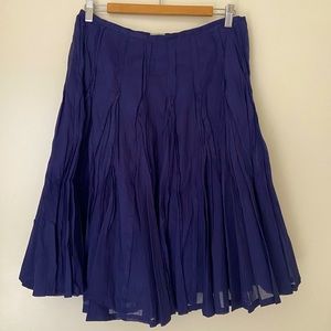 Odille blue / purple skirt from Anthropologie